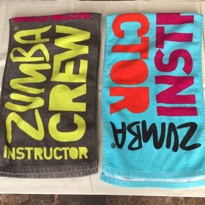 ‼️2/$15‼️ **BUNDLE** Zumba fitness towels